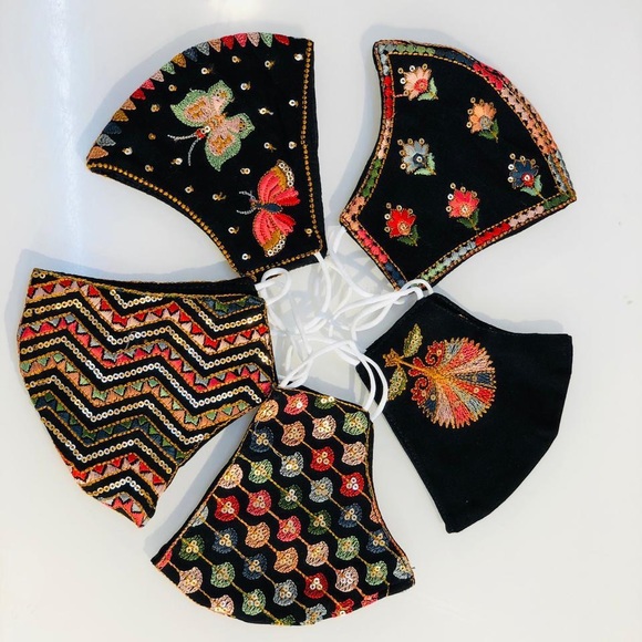 Embroidery Face Masks - Picture 3 of 16